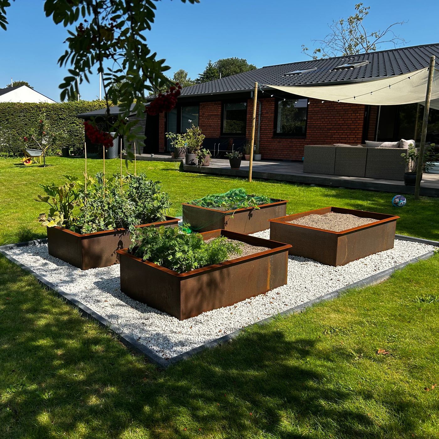 Højbede palleramme model